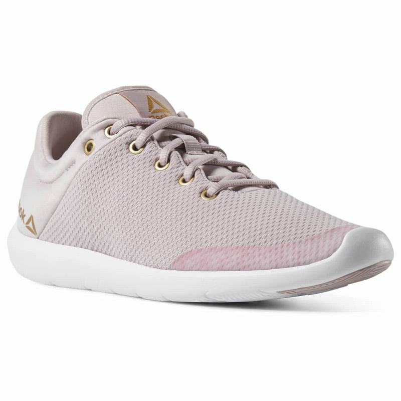 Reebok Studio Basics Botasky Damske - Siva/Biele HS9873ZQ